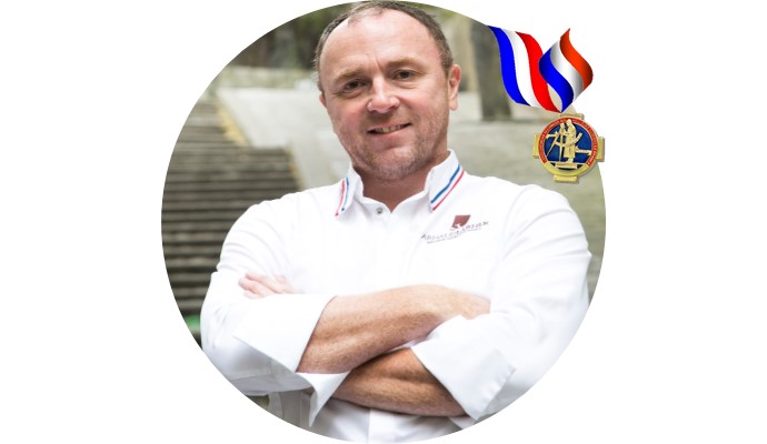 Arnaud Larher : Les vergers Boiron pastry chef