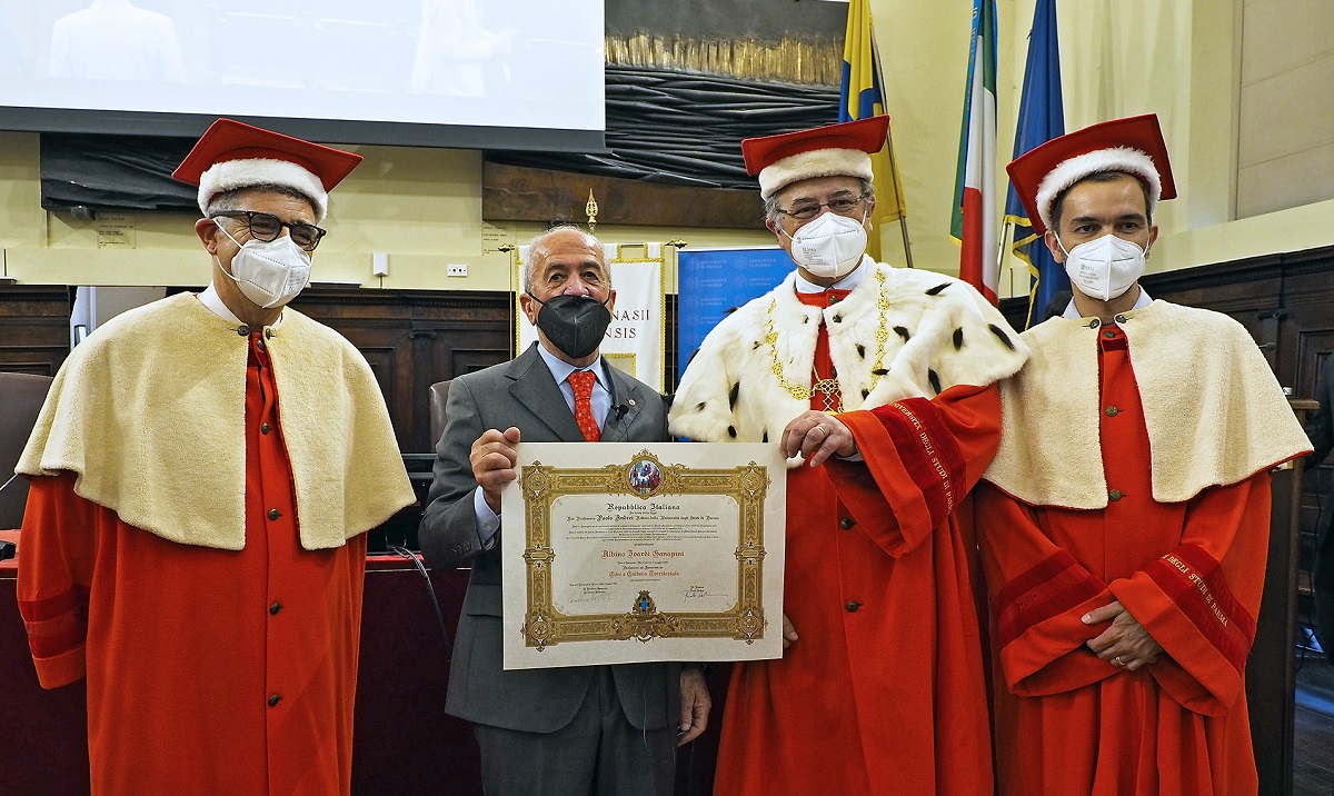 Albino Ivardi Ganapini: il fondatore di ALMA nuovo professore ad honorem dell’Università di Parma
